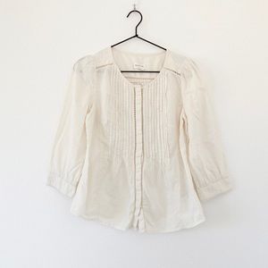 SOLD • Meadow Rue peasant top